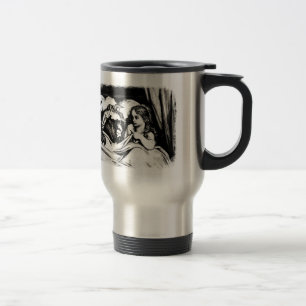 Caneca Térmica Capa de equitação vermelha