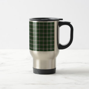 Caneca Térmica Capa verde Breton tartan