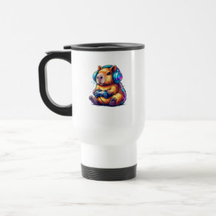 Caneca Térmica Capivara Fofo de Jogos