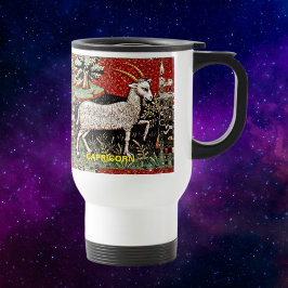 Caneca Térmica Capricórnio - Festa de aniversário de Sinal Zodiac