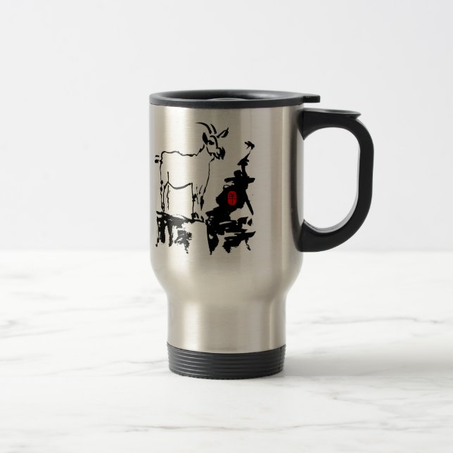 Caneca Térmica Caprino apodrece Zodiac Mug, chinês vietnamita (Direita)