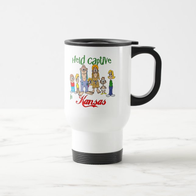Caneca Térmica Captivo detido no Kansas (Direita)