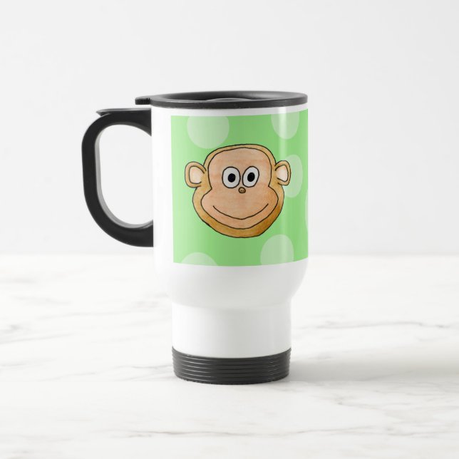 Caneca Térmica Cara do macaco (Esquerda)