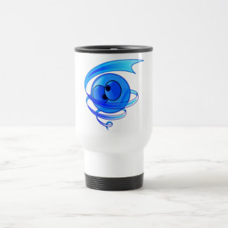 Caneca Térmica Cara tonto dos desenhos animados do vento do ar