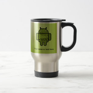 Caneca Térmica Caractere Paisley para o robô Android™