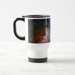 Caneca Térmica Carina Nebula Vermelha e Azul Telescópio Hubble