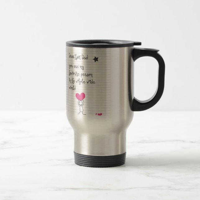 Caneca Térmica Caro pai (Direita)