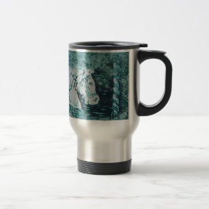Caneca Térmica Carousel Horse Aquamarine