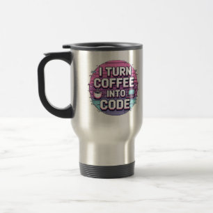 Caneca Térmica Carregamento de Caffeine... Aguarde - Programador 
