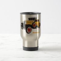 Carro amarelo clássico 1931