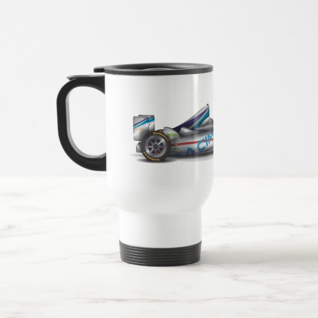 Caneca Térmica Carro de corrida (Esquerda)