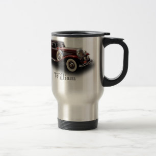 Caneca Térmica Carro modelo do clássico de Duesenberg (Duesy) J