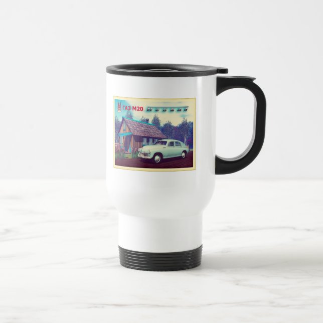 Caneca Térmica Carro Russo E Dacha (Direita)
