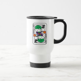 Caneca Térmica Cartão de Reprodução de Joker Chibi