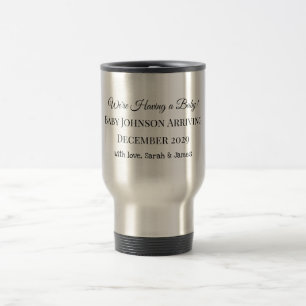 Caneca Térmica Cartão de Revenda de Bebê Personalizado