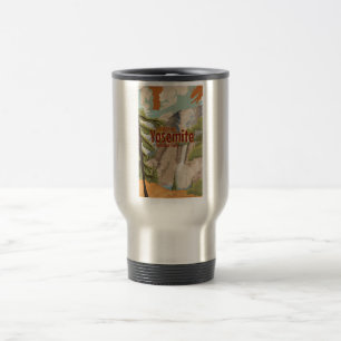 Caneca Térmica Cartaz Antigo de Yosemite