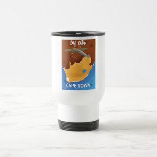 Caneca Térmica Cartaz de viagem Cidade do Cabo sul da África