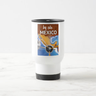 Caneca Térmica Cartaz de viagem Tulum, México