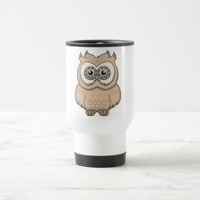Caneca Térmica Cartoon Brown Owl (Centro)