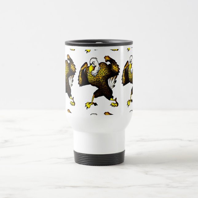 Caneca Térmica Cartoon Fighting Eagle (Centro)