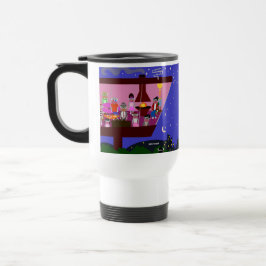 Caneca Térmica Cartoon Retron Deluxe Mug.
