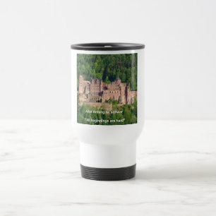 Caneca Térmica Castelo de Neuschwanstein Frankfurt & Citação Alem