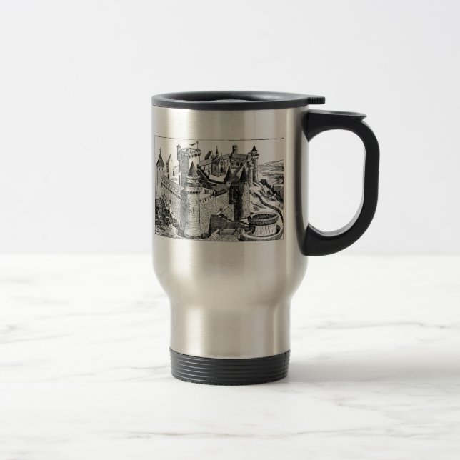 Caneca Térmica Castelo Medieval (Direita)
