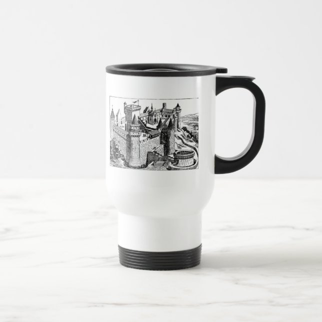 Caneca Térmica Castelo Medieval (Direita)