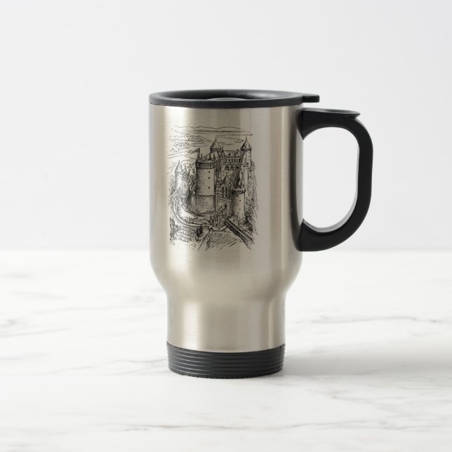 Caneca Térmica Castelo Medieval (Direita)