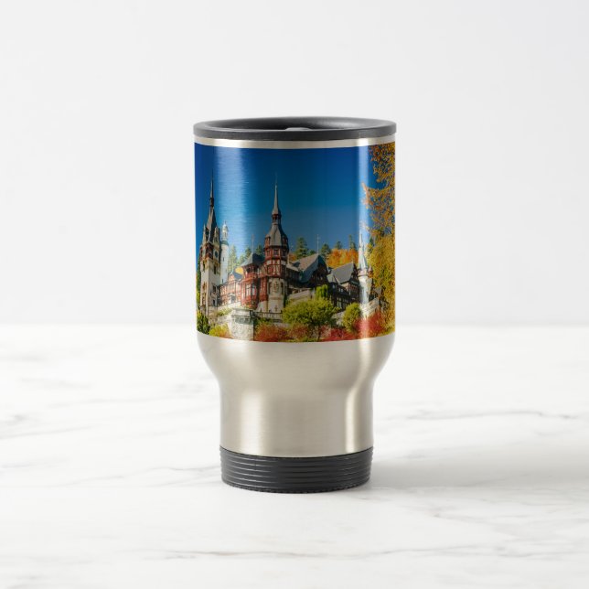 Caneca Térmica Castelo viagem/Viagem ao trabalho Mug Peles Sinaia (Centro)