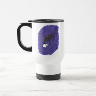 Caneca Térmica Cat & Skull