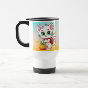 Caneca Térmica Cat Vai Para A Escola 85241