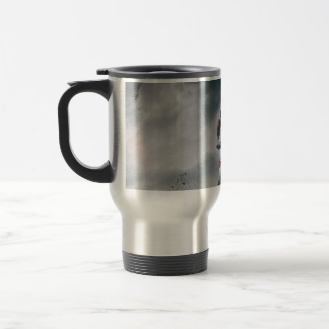 Caneca Térmica Cavaleiro-da-motocross (Esquerda)