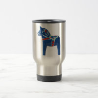 Cavalo azul de Dala do sueco