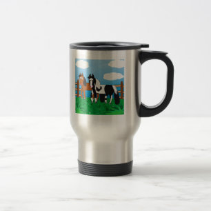 Caneca Térmica Cavalo bonito dos desenhos animados