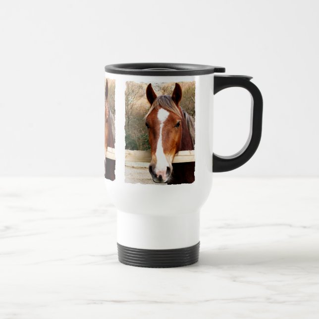 CANECA TÉRMICA CAVALO DE CHESTNUT (Direita)