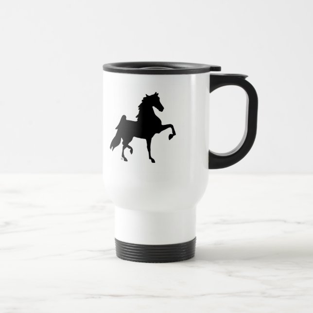 Caneca Térmica Cavalo de Saddlebred do americano (Direita)
