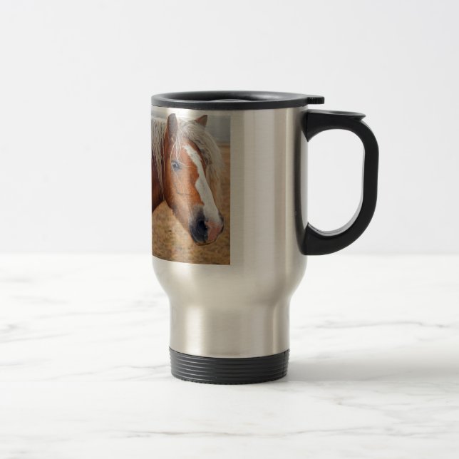 Caneca Térmica Cavalo louro (Direita)