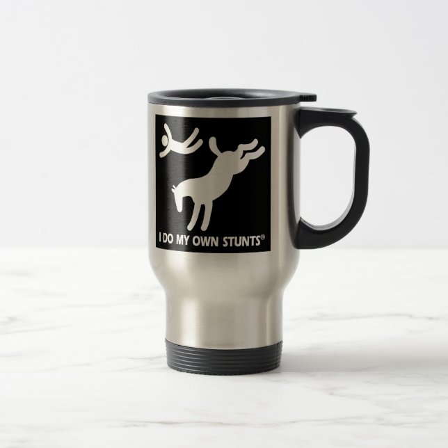 Caneca Térmica Cavalo meus próprios conluios (Direita)