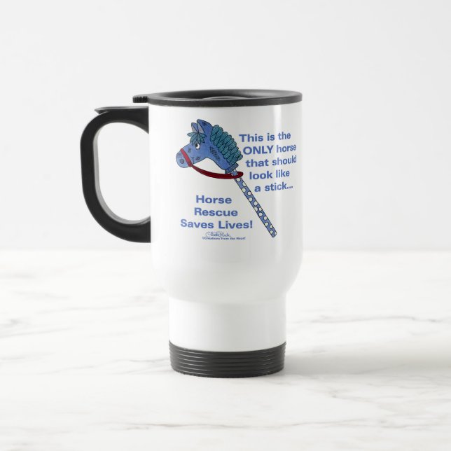 Caneca Térmica Cavalo-palha (Esquerda)