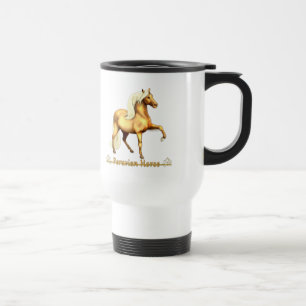 Caneca Térmica Cavalo peruano dourado