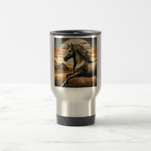Caneca Térmica Cavalo rústico/ antigo/ western