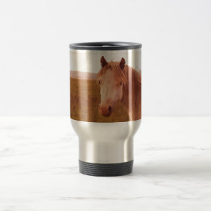 Caneca Térmica Cavalo selvagem do Vintage