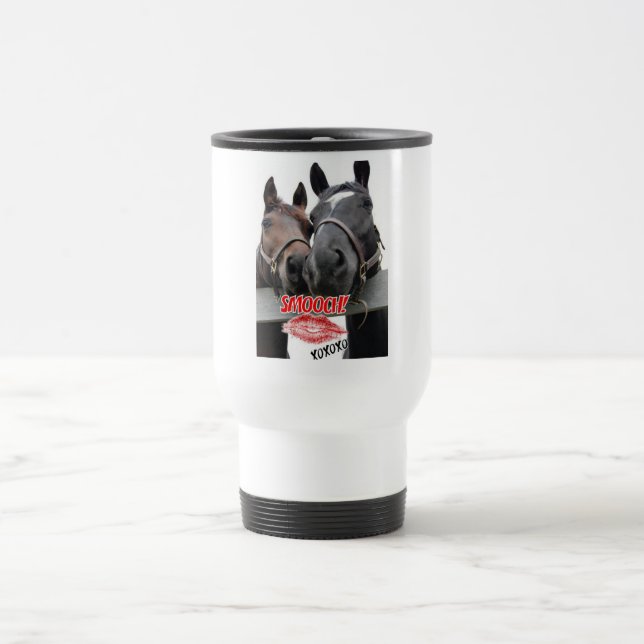 Caneca Térmica Cavalos dias de os namorados (Centro)