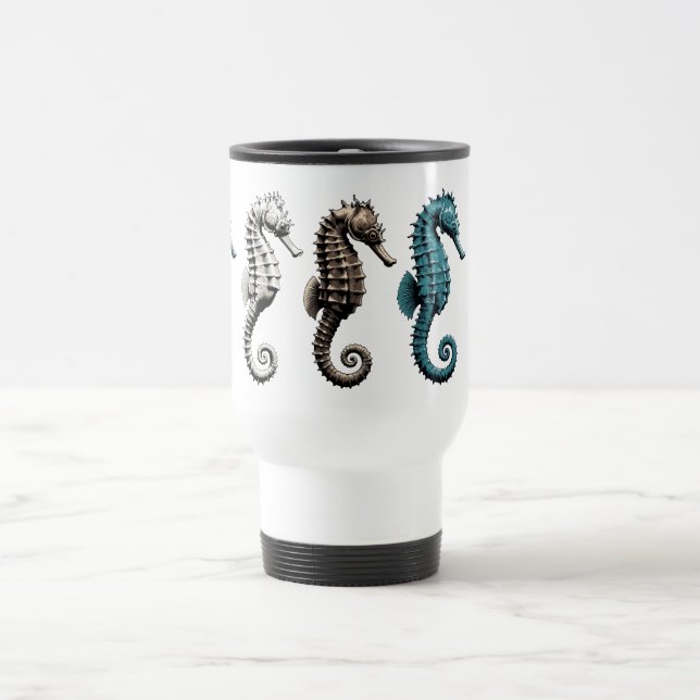 Caneca Térmica Cavalos-marinhos  (Centro)