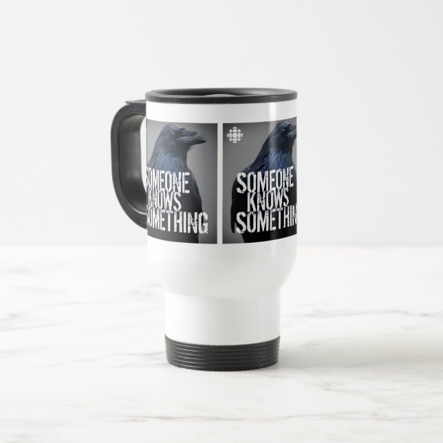 Caneca Térmica CBC Alguém Sabe De Algo (Frente Esquerda)
