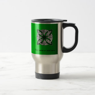 Caneca Térmica Celtic Knot Original Art Green