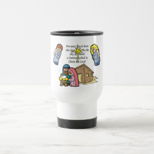Caneca Térmica Cena bonito da natividade