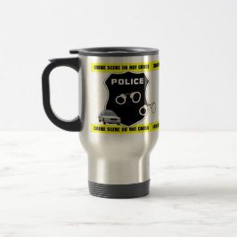 Caneca Térmica Cena do crime da polícia