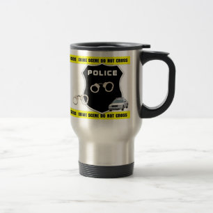 Caneca Térmica Cena do crime da polícia